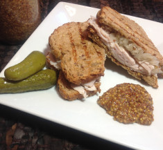 Turkey Reuben with Stone Ground Mustard