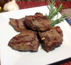 Garlic, Lemon and Rosemary Lamb Chops