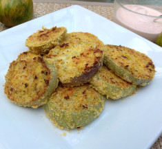 Healthi-Fried Green Tomatoes