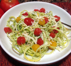 Zucchini Noodles with Roasted Tomatoes