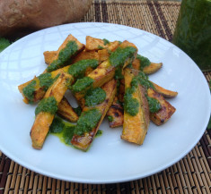 Grilled Sweet Potato Wedges