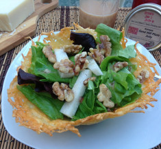 Parmesan Salad Bowl with Sand Hill Plum Dressing