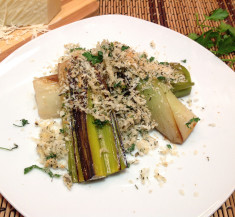 Crispy Braised Leeks