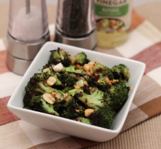 Roasted Broccoli with Peanuts