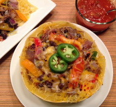 Fajita Spaghetti Squash Bowl