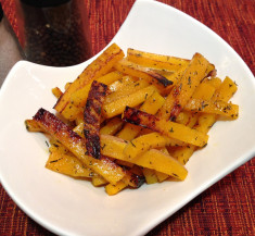 Honey Baked Butternut Squash Fries