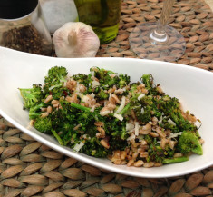 Roasted Broccoli and Farro Salad