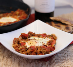 Middle Eastern Lamb Shakshuka