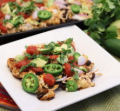 Loaded Cauliflower Nachos