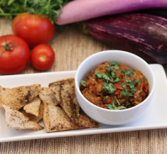 Eggplant Tomato Salsa