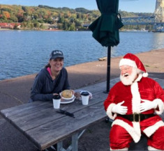 Catching Up with Santa in the UP!