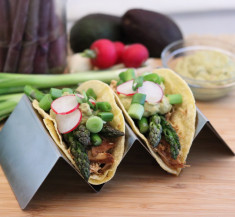 Spring Green Chicken Tacos