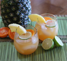 Tropical Island Breeze Mocktail