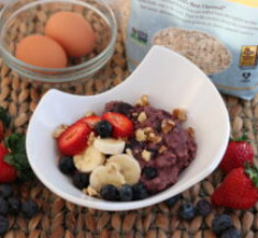 Fruit-Infused Protein Powered Oatmeal