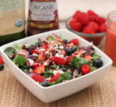 Berry Bliss Salad with Raspberry Vinaigrette