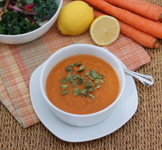Creamy Roasted Carrot Soup