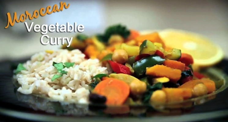 One Pot Moroccan Vegetable Curry