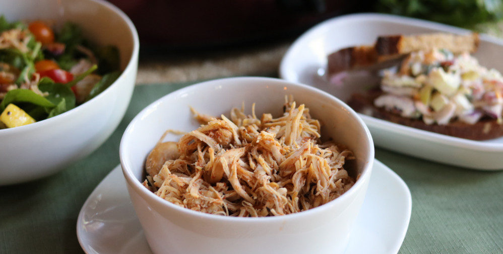 Seasoned Slow Cooker Chicken