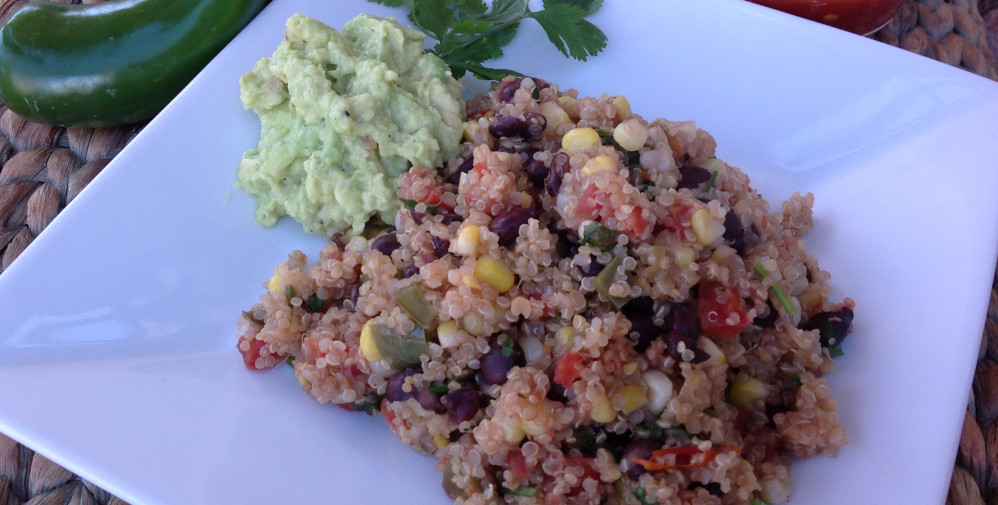 Southwest Quinoa with Simple Guacamole Eat REAL America