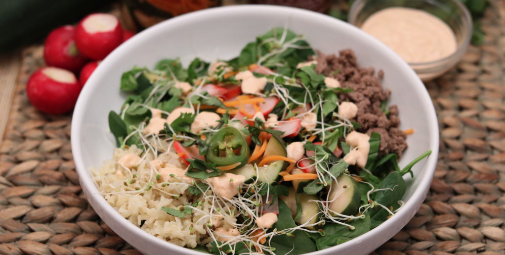 Banh Mi Burger Bowl