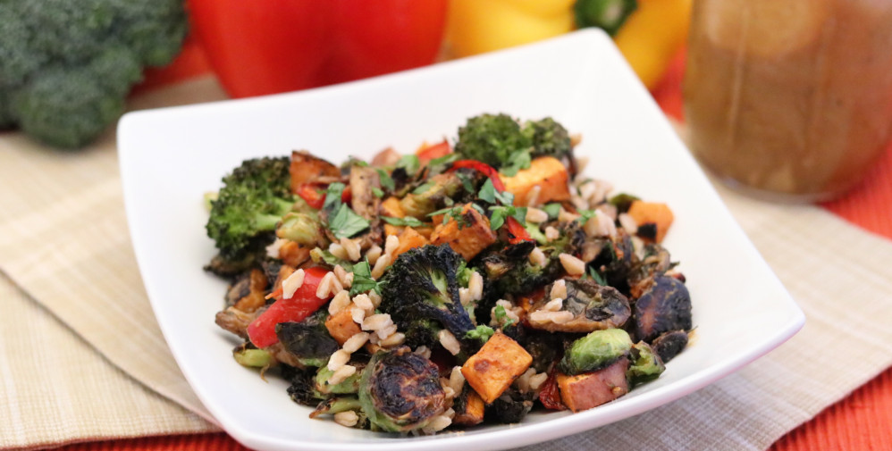 Thai Roasted Veggie Bowl