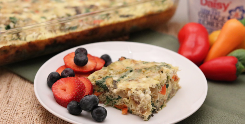 Rise and Shine Veggie Breakfast Bake