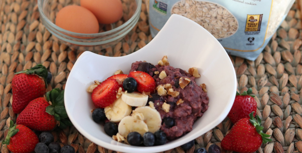 Fruit-Infused Protein Powered Oatmeal