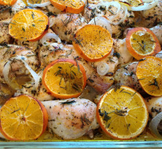Citrus Oven Roasted Chicken