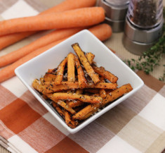 Herb Parmesan Carrot Fries