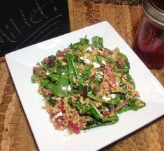 Toasted Millet Salad with Pickled Onions