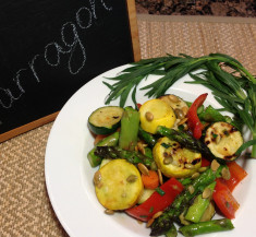 Grilled Vegetables with Fresh Tarragon Dressing