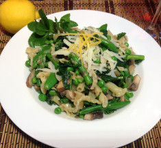 Pasta with Mint, Lemon and Spring Peas