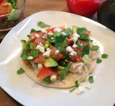 Catfish Tacos with Tomato and Avocado Salsa