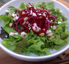 Beet Salad with Pistachios and Feta
