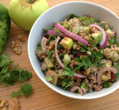 Tabbouleh with Apples and Walnuts