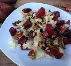 Cabbage and Beet Salad