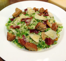 Brussels Sprouts Caesar Salad