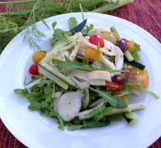 Fresh Arugula and Fennel Salad