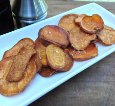 Salt and Vinegar Roasted Sweet Potatoes