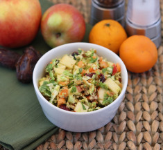 Zesty Apple and Brussels Sprouts Salad