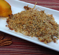 Rosemary and Pecan Crusted Tilapia