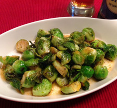 Sweet and Spicy Brussels Sprouts