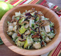 Pear and Brussels Sprouts Salad
