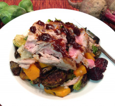 Seared Tuna with Winter Vegetable Couscous