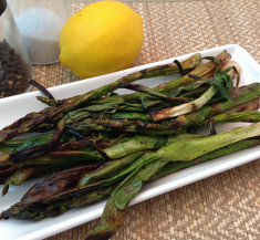 Grilled Asparagus and Scallions