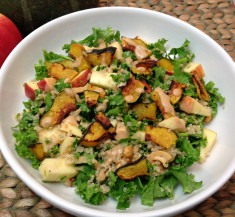 Maple Roasted Acorn Squash and Quinoa Salad
