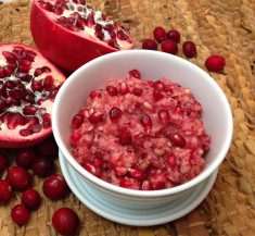 Cranberry Pomegranate Relish