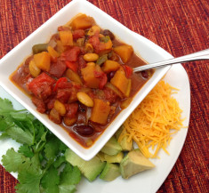 Slow Cooker Curried Butternut Chili