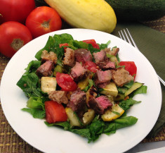 Grilled Steak Panzanella Salad