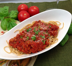 Simple Italian Pasta and Meat Sauce